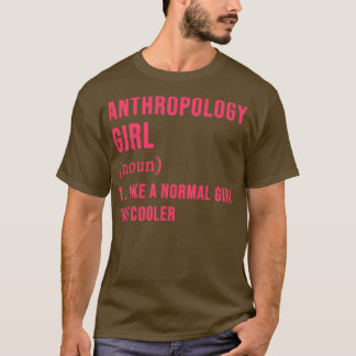 T-shirt Anthropologie Fille Cadeau Cool Anthropologie Défi
