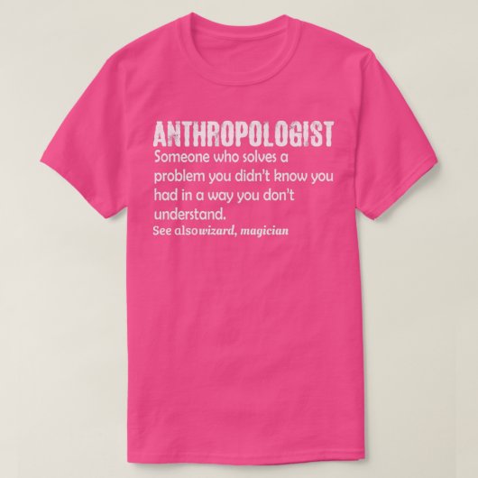 T-shirt Anthropologue 32 (Design devant)