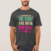T-shirt Anthropology Lover Quote (Devant)