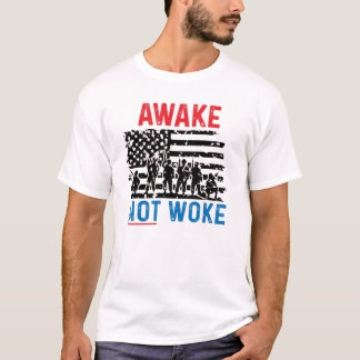 T-shirt Anti Annuler Culture AWAKE pas réveillé