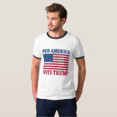 T-shirt Anti-Atout de la Pro-Amérique - Anti-Atout - (Devant entier)