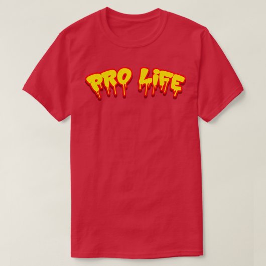 T-shirt Anti-avortement (Design devant)