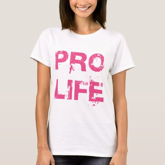 T-shirt Anti-avortement (Devant)