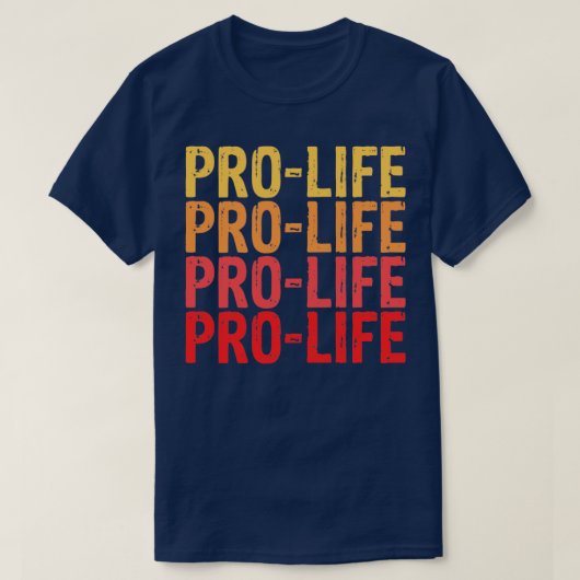 T-shirt Anti-avortement1 (Design devant)