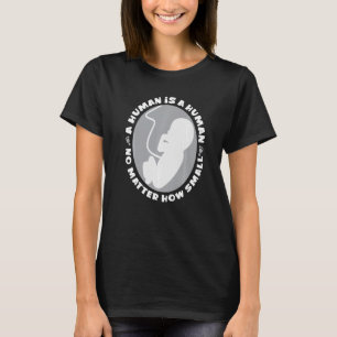 T-shirt Anti-avortement Anti-Avortement L'Homme Est Un Hom