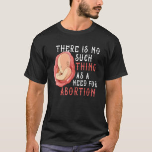 T-shirt Anti-avortement Vies à naître Anti-avortement cons