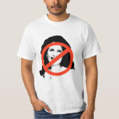 T-shirt ANTI-BACHMAN : Anti-Michelle Bachman (Devant)