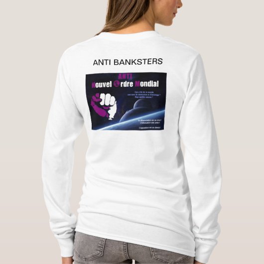 T-SHIRT ANTI BANKSTERS (Dos)
