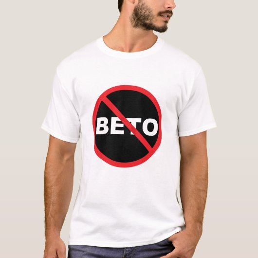 T-shirt Anti-Beto copie audacieuse populaire de Pro-Ted (Devant)