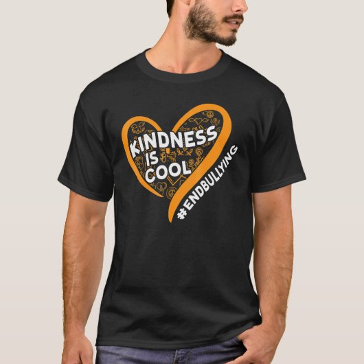 T-shirt Anti Bullying Unity Day Month Kindness Is Cool End (Devant)