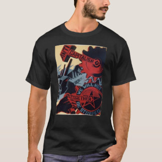 T-shirt anti-capitalisme ensemble nous ne serons pas