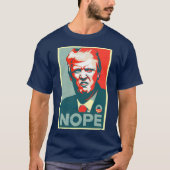 T-shirt Anti chemise d'atout de "Nope" (Devant)