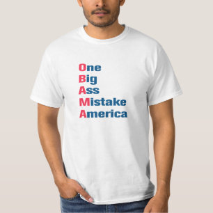 T-shirt Anti chemise d'Obama