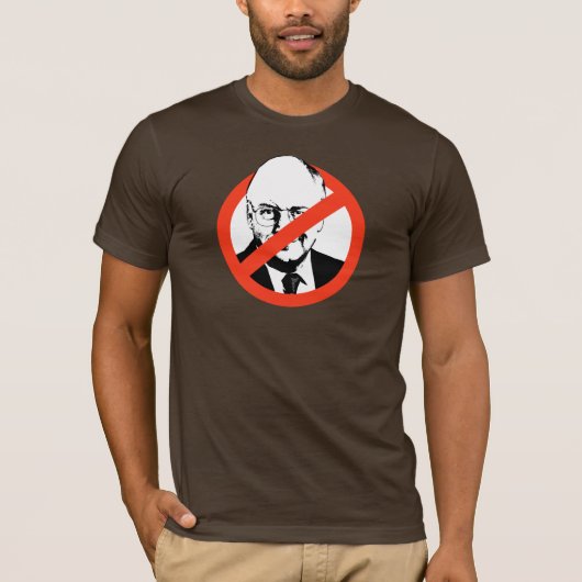 T-SHIRT ANTI-CHENEY (Devant)