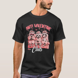 T-shirt Anti - Club de la Saint-Valentin Raton laveur Humo