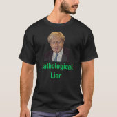 T-shirt Anti conception de Boris Johnson (Devant)