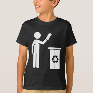 T-shirt Anti-dépôts d'ordures Pas de protection de l'envir
