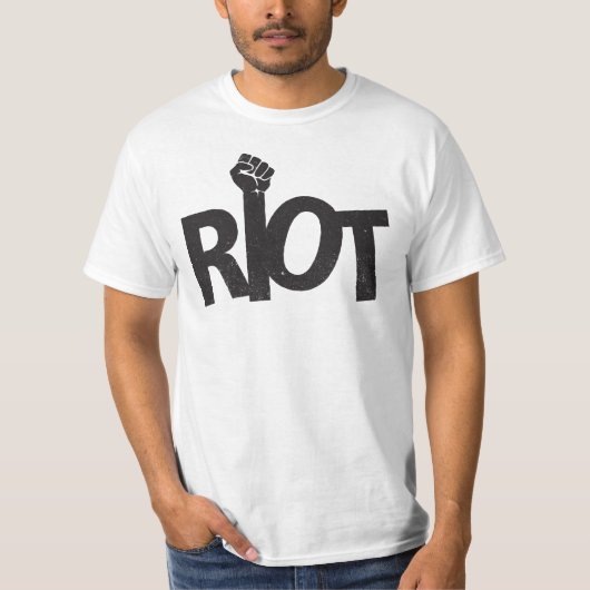 T-shirt anti-émeutes (Devant)