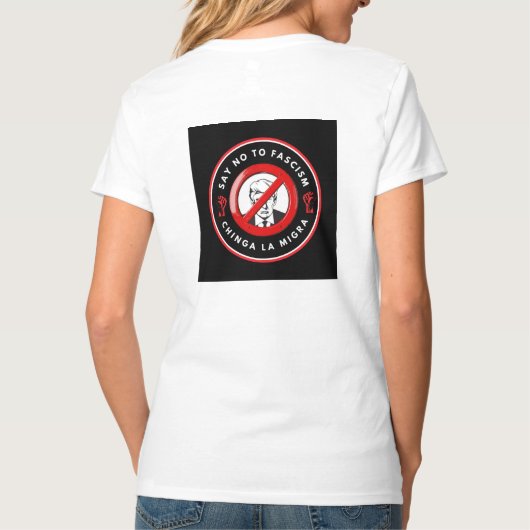 T-shirt Anti-Facism Denim Jacket (Dos)