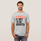 T-shirt anti-FACISME (Devant entier)