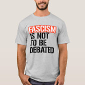 T-shirt anti-FACISME (Devant)