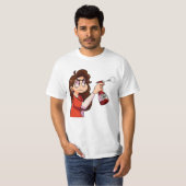 T-shirt anti-furry anime (Devant entier)