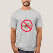 T-Shirt Anti-Glace (gris) (Devant)