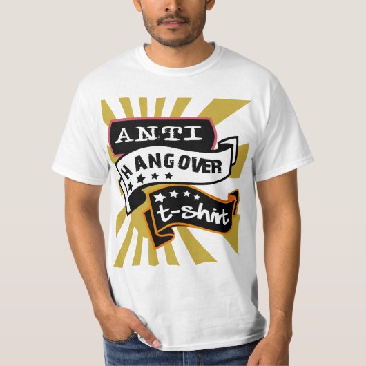 T-shirt Anti gueule de bois (Devant)
