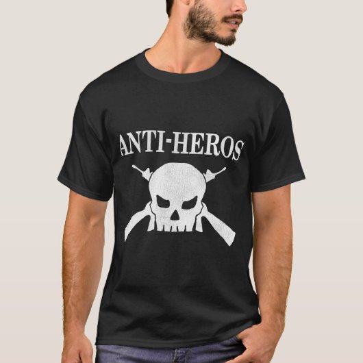 T-shirt Anti-Héros (Devant)