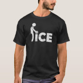 T-shirt Anti ICE Abolish ICE Anti Deportation resist  (Devant)