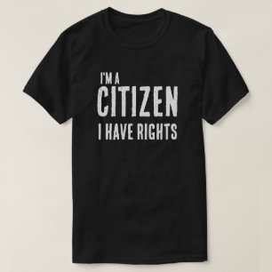 T-shirt Anti-ICE Je suis un citoyen