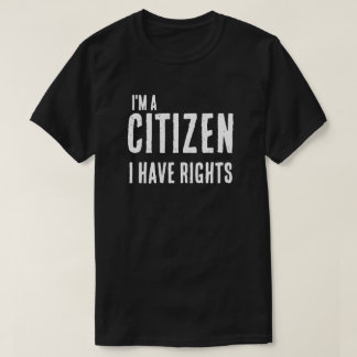 T-shirt Anti-ICE Je suis un citoyen
