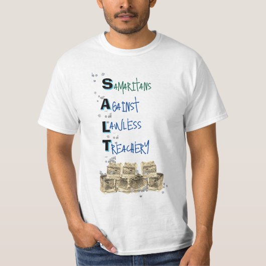 T-shirt ANTI-Ice Political Value Tee (SALT) - Salt (Devant)