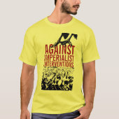 T-SHIRT ANTI-IMPÉRIALISTE (Devant)