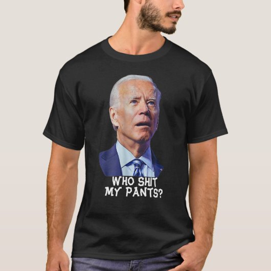 T-shirt Anti Joe biden Tee - Funny Conservateur (Devant)
