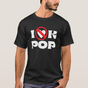 T-shirt Anti K Pop Musique  Je déteste Kpop  Kpop c'est de