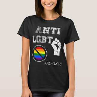 T-shirt Anti Lgbt Et Femmes Non Gays.Png