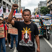 T-shirt Anti Marcos Philippin Corruption Protestation