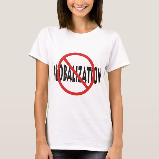 T-shirt Anti-Mondialisation (Devant)