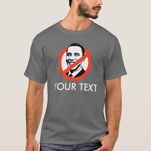 T-SHIRT ANTI-OBAMA (Devant)