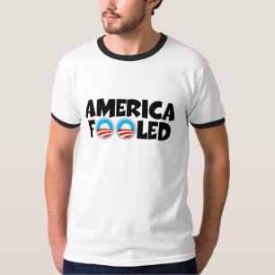 T-shirt Anti Obama, Amérique a dupé