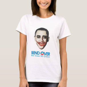 T-shirt Anti-Obama - courbure plus de pour le changement
