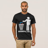 T-shirt Anti Obama - élection 2012 (Devant entier)