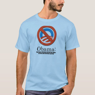 T-shirt Anti-Obama - puisque chacun mérite votre argent