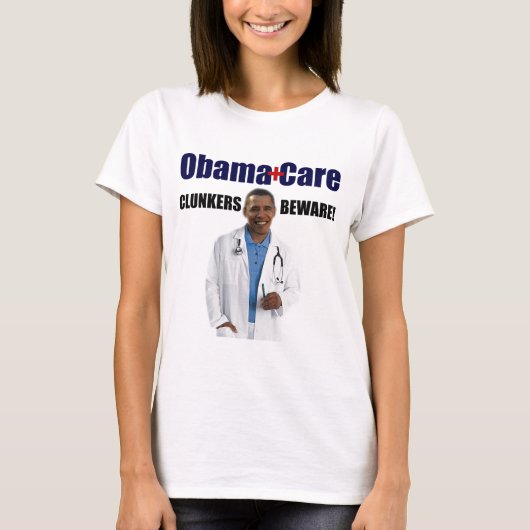 T-shirt Anti ObamaCare (Devant)