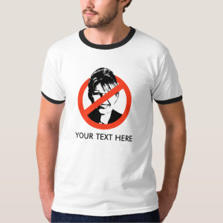 T-shirt Anti-Palin T-shirt/texte fait sur commande