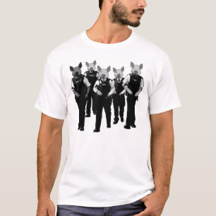 T-shirt Anti police britannique