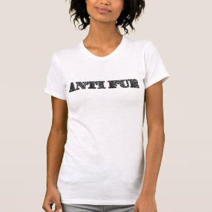T-shirt Anti protection des animaux de fourrure/