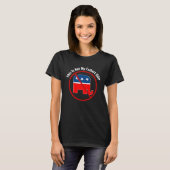 T-shirt Anti-Républicain Ce N'Est Pas Mon Pères GOP (Devant entier)