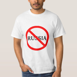 T-shirt anti-Russie
